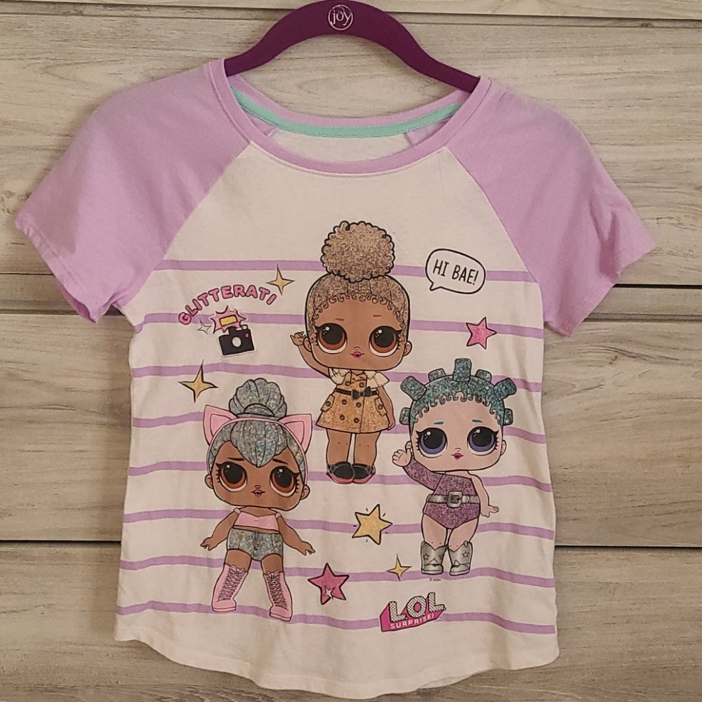 ❤4/$20❤LOL Surprise Short Shirt Sparkle Tee